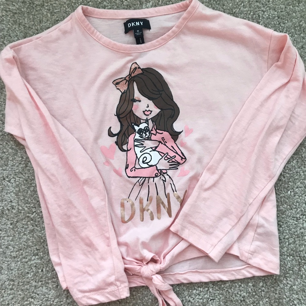 Girls dkny shirt